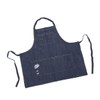 Pincy Denim Apron, Unisex Adjustable Bib Apron with Pockets for