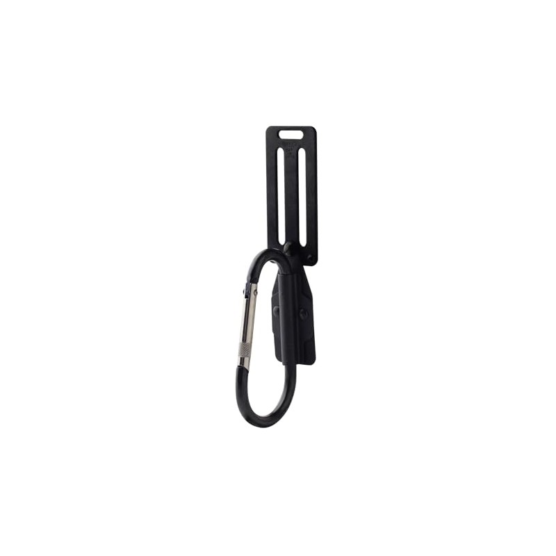 MKK Slim Black Carabiner (Large) Strong Swing Type SB-8