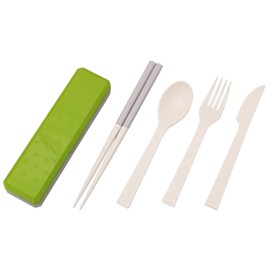 Kokubo KK-043 GO OUT Military Greenery Cutlery Set