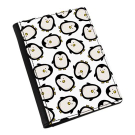 Penguin Pattern Passport Holder Cover