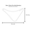 Mum 2 Mum PLUS Bandana Large Adult Bib