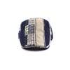WITHMOONS Mens Newsboy Flat Hat Cotton Patchwork Cabbie Catsby Buckle