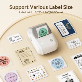 NIIMBOT B1 Label Maker Machine with Tape Portable Bluetooth Thermal Printer