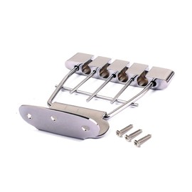 Guitar Tailpiece Bridge 4 String Guitar Trapeze Tailpiece Bridge Short for Jazz Archtop Guitar Bass Replacement Parts Guitar Trapeze Bridge