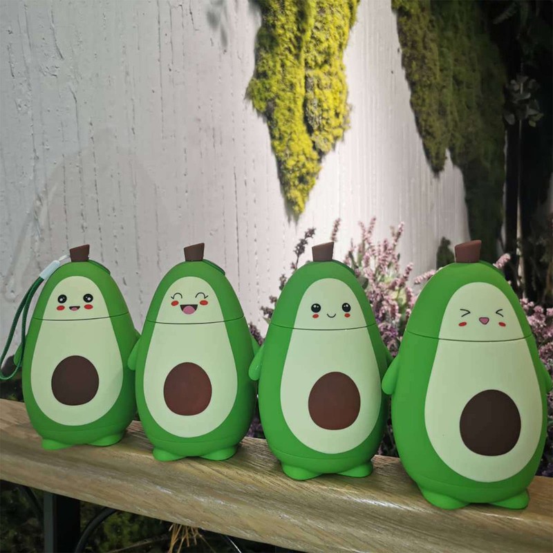 Botella de Agua de Aguacate, Vidrio de Aguacate de Dibujos