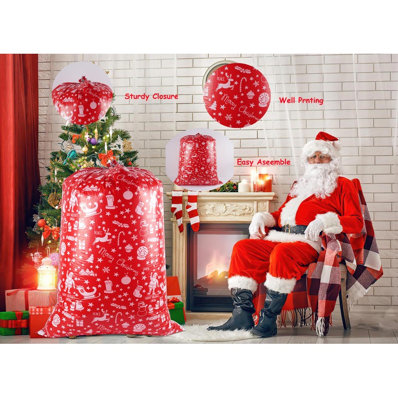 Ysmile Gaint - Bolsa de regalo de Navidad, bolsa de