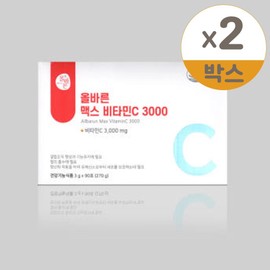 ALLBARUN Correct Max Vitamin C 3000 3g x 90 packets 2 / ALLBARUN 올바른 맥스 비타민C 3000 3g x 90포 2개
