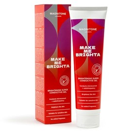 MAGNITONE Make Me Brighta Brightening Super Conductive Gel – Microcurrent & Radiofrequency Gel with Niacinamide, Vitamin C & E – Fragrance-Free, Sensitive Skin Friendly, 150 ml