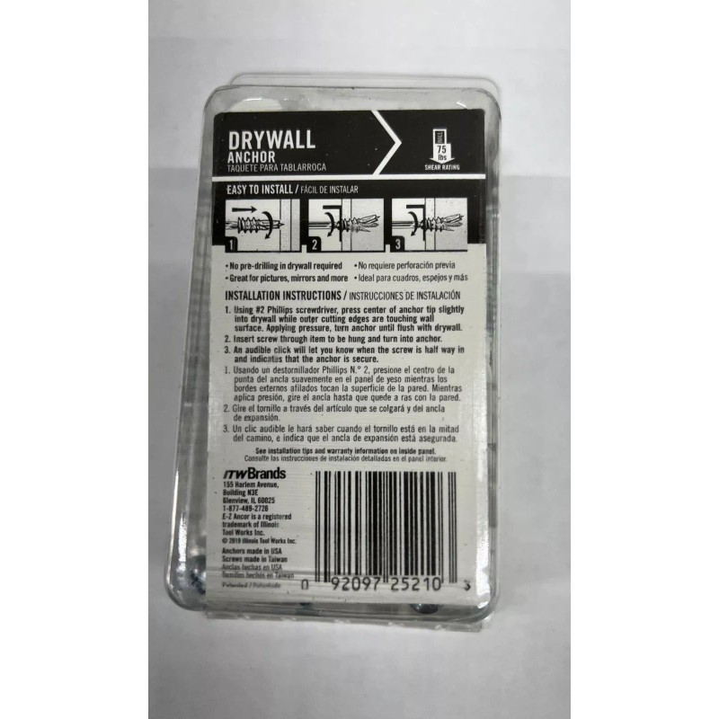 E-Z Ancor EZ Ancor # 25210 Twist-N-Lock Nylon Medium Duty