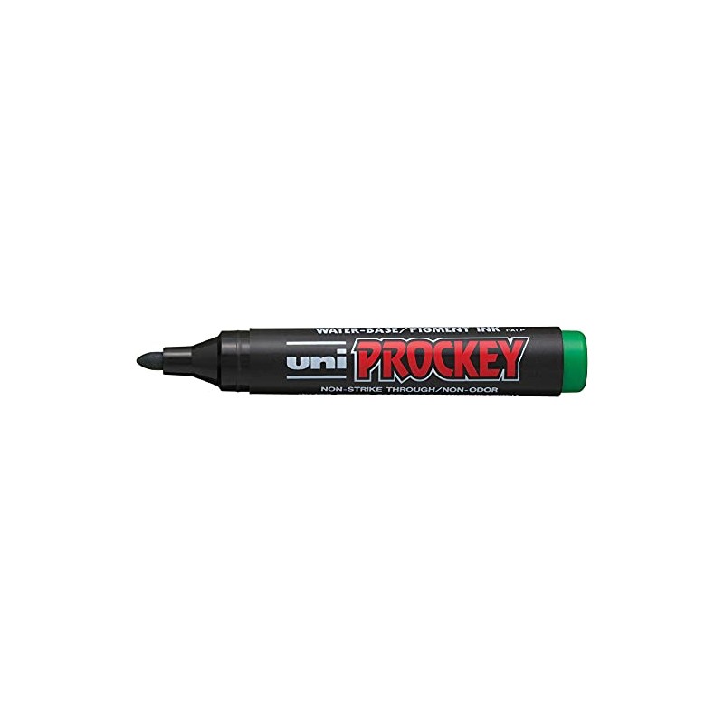 Uni-Ball pm-122 Green Marker – Markers (Green, Plastic, 1.2 mm,