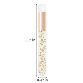 30PCS Crystal Lash Extension Cleanser Shampoo Brushes Peel Off Blackhead Brush Remover Tool,Nose Pore Deep Cleaning Brush For Eyelash Extensions (glittler gold)