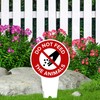 Do Not Feed the Animals Sign, 7"x13", Heavy Duty Integrated
