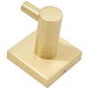 Stone Harbor Hardware Vienna Robe Hook, Satin Brass