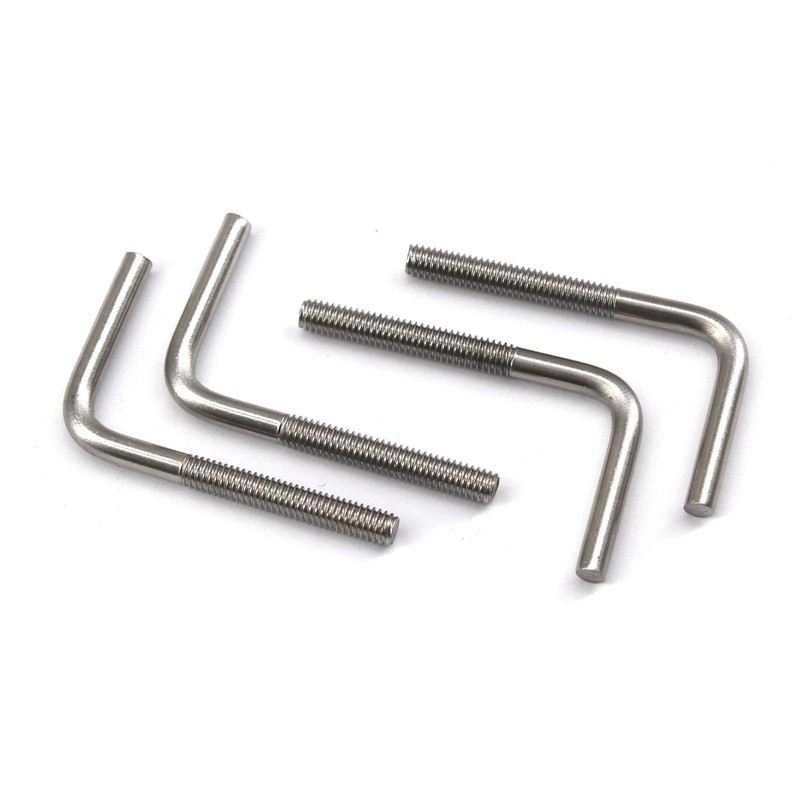 30 pieces) M5 x 60 mm screws L-shaped hook screw