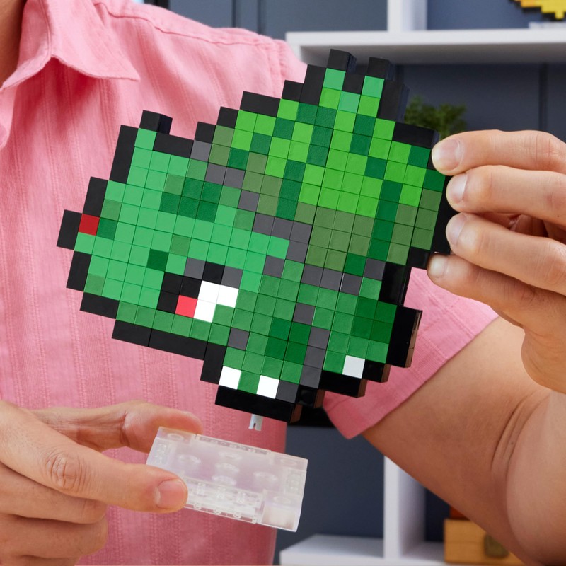 MEGA Pokémon Juguete de Construcción Bulbasaur Píxel para niños de