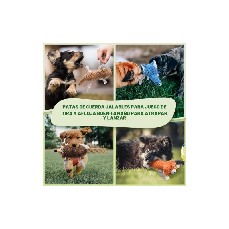 LEGEND SANDY - Juguetes Masticables y Juegos para Perros, Juguete