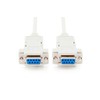 DIGITUS Null-Modem Cable - D-Sub 9 to D-Sub 9 -
