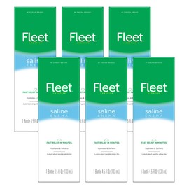 Fleet Fleet Enema Saline Ready to Use - 4.5 oz (6 Pack)
