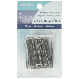 Panacea Sharp Greening Pins 1.75" 50/Pkg, 1 Pack, Silver