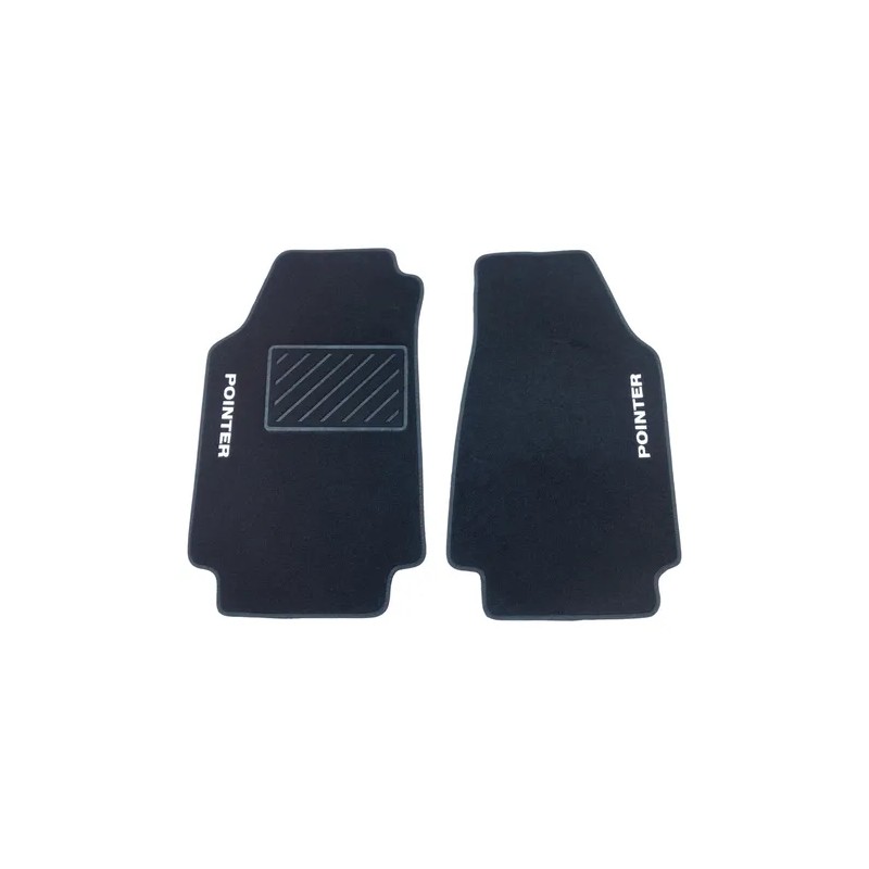 Set 4 Tapetes Original Vw Pointer 1998-2010 Alfombra Negro