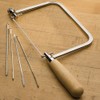 DEKTON DT45710 Coping Saw, Black/Red, 5 Blades, Heavy Duty