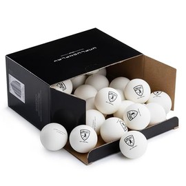 Killerspin 4-Star 40+ Ping Pong Balls, New Standard ABS Plastic 40mm Table Tennis Balls, Competition Balls for Tournament Play, ITTF Quality, Championship Quality Ping Pong Ball (25 White Ball-Pack)