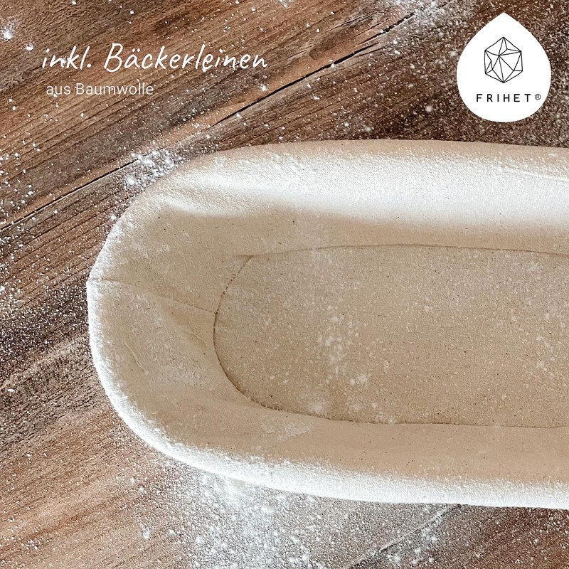 FRIHET Proofing Basket for Bread Baking Bread Baking Mould Proofing