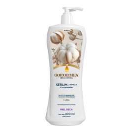 GOICOCHEA Crema Corporal para piel seca con sérum de semilla de algodón. Hidratación y suavidad prolongada. Dermatológicamente probado. Botella con 400ml.