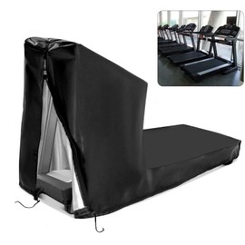Rilime - Funda protectora impermeable para cinta de correr, funda protectora para cinta de correr a prueba de polvo con cierre para casa y gimnasio en interiores y exteriores (81 pulgadas de largo x