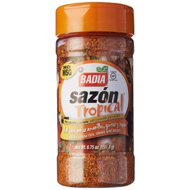 Badia Sazón Tropical W/ Annatto & Coriander, 3.5 Oz (Pack Of 8)
