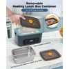 SKEOS Cordless Electric Lunch Box for Adults, Heated Lunch Box