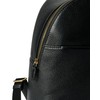 ECCO Medium Leather Backpack, Black