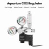 CO2 Regulator Silent Water Resistant Dual Gauges Design Aquarium CO2