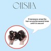 CAISHA 100% HUMAN HAIR Scrunchie Hair Piece Updo Braid Hair