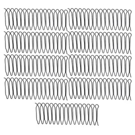 9 Pieces U Shape Hair Finishing Comb, Stretchy, Invisible, Flexible, Hair Fork Clip for Updo, Hair Side Combs, Hair Finishing Fixer Clips for Women and Girls