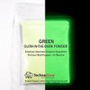 Green Glow in The Dark & UV Powder; 100-150 Microns