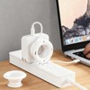 3-Pack Silicone Foldable Charger Cord Organizer, Collapsible Cable Winder