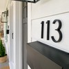 Hasware Floating House Number Sign, 12 cm, Modern Door Numbers,