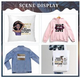 N Box *-DTF iron on heat transfer vinyl cup wrap  bundle  DIY (claim in live ):_N12