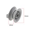 LT Easiyl Pack of 4 Dishwasher Upper Basket Wheels 00611666