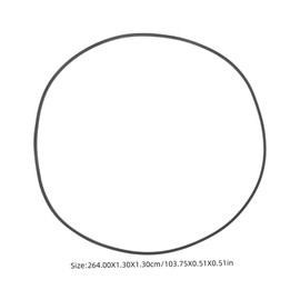 Generic Rubber Mower Deck Belt Mower Drive Belt Compatible Gx20072 Easy Installation