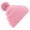 Beechfield - Cuffed Design Original Pom Pom Beanie - Dusky