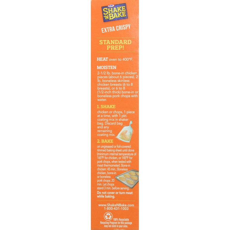 Shake 'n Bake Seasoned Coating Mix for Chicken or Pork,