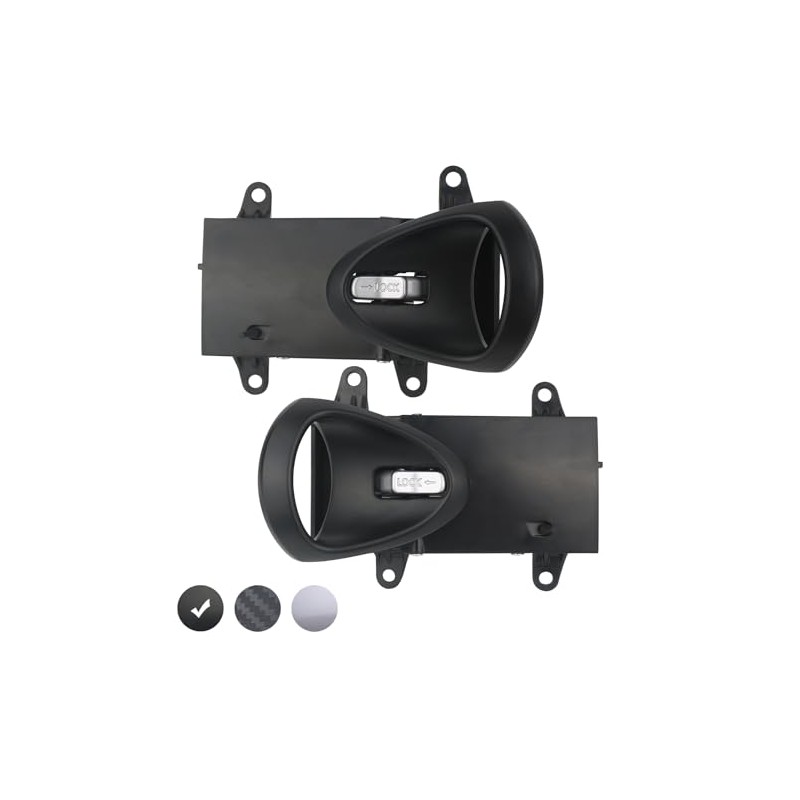 APPERFiT Interior Door Handle Pair Compatible with Nissan 350Z 2003