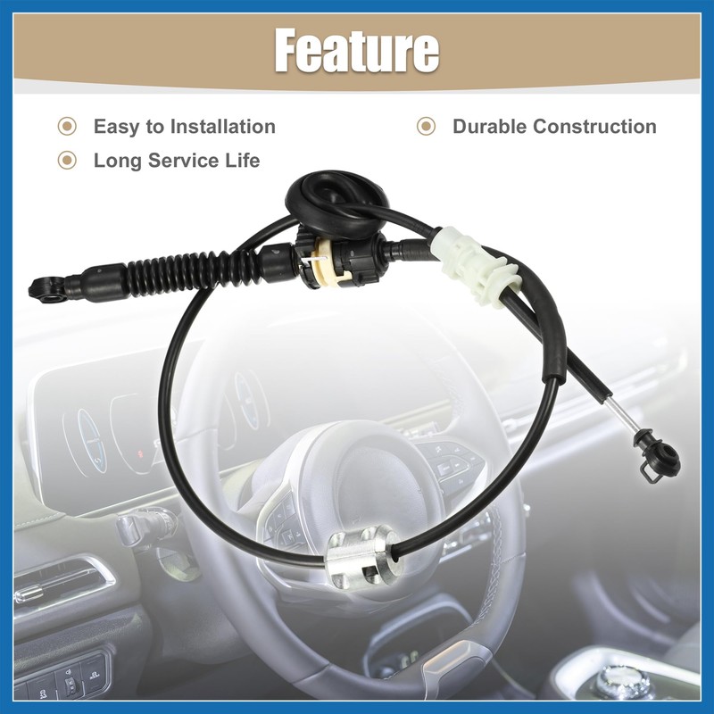 A ABSOPRO Automatic Transmission Shifter Cable Gear Shift Control Lever