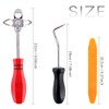 Swpeet 12Pcs Windshield and Glass Repair Tools Kit, Including 48600