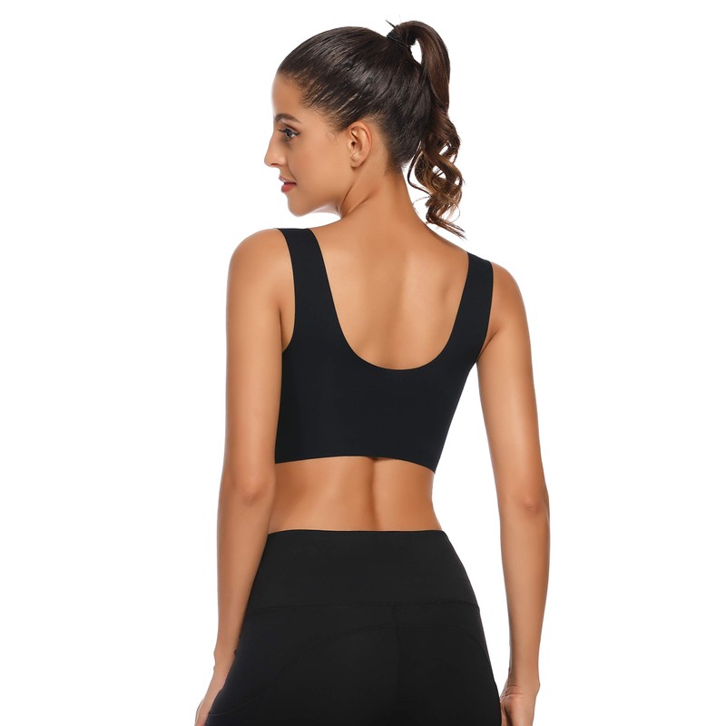 WOWENY Seamless Bras for Women Sleep Leisure Sports Yoga Bra