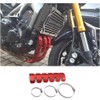 ANCLLO Motorcycle Exhaust Muffler Pipe Protector Heat Shield off-road Vehicle