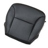 NLQR Driver Bottom Non-Perforated Microfiber Leather Seat Cover Compatible with