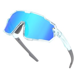 FEISEDY Teenagers Children's Sports Glasses Polarised 8-16 Years Cycling Glasses UV400 Protection Sports Sunglasses for Boys Girls B0190